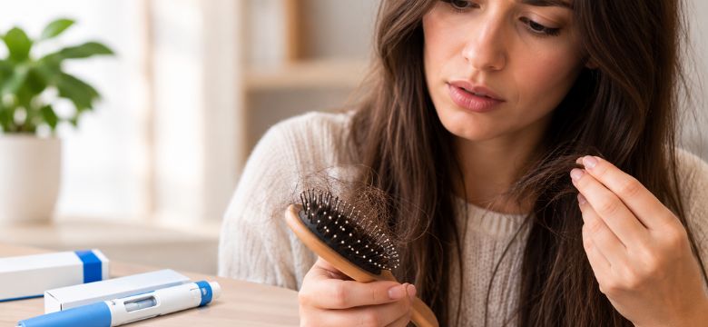 O cabelo caiu depois das canetas emagrecedoras: vai voltar a crescer?
