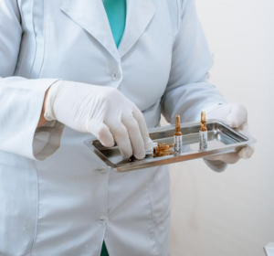procedimento das vitaminas injetáveis