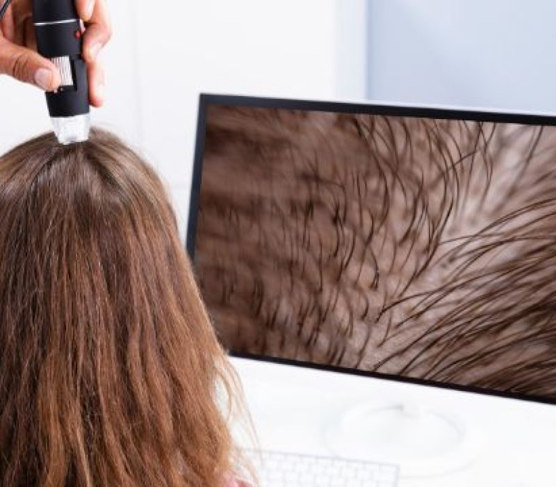Tricoscopia digital identifica causas da queda e afinamento dos fios? - Amanda Esperancin